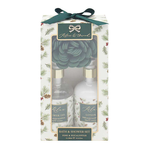 Picture of PINE & EYCALPTUS BATH & SHOWER SET